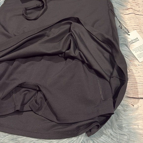 NWT Girlfriend Collective Black Float Juliet Exercise Dress - Picture 9 of 9